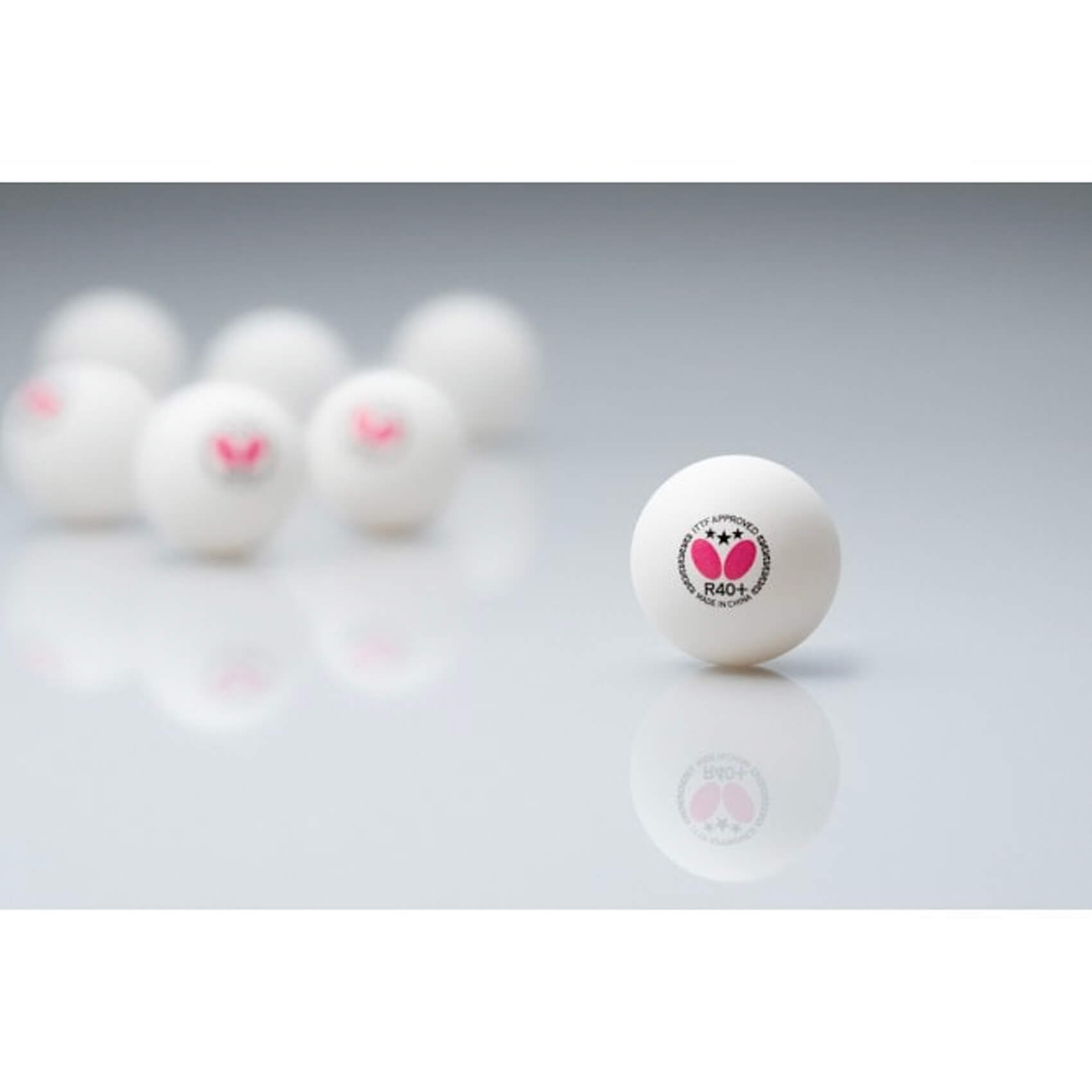 Butterfly R40+ Table Tennis Balls Liberty Games